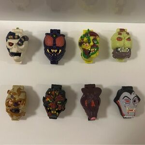 Mighty Max Blue Bird set of 8 Mini Polly Pockets, bundle 1992-1993